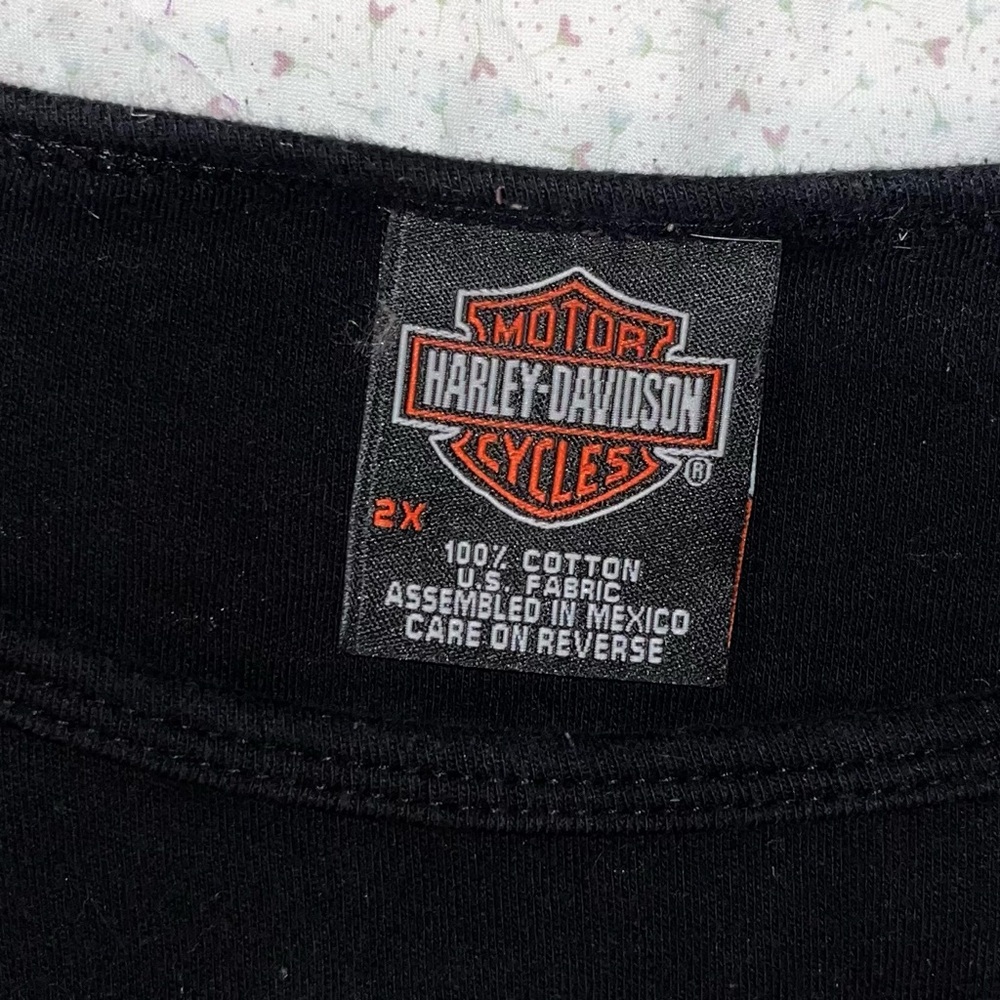 Harley-Davidson Long Sleeve Top sz 2X - Picture 3 of 7